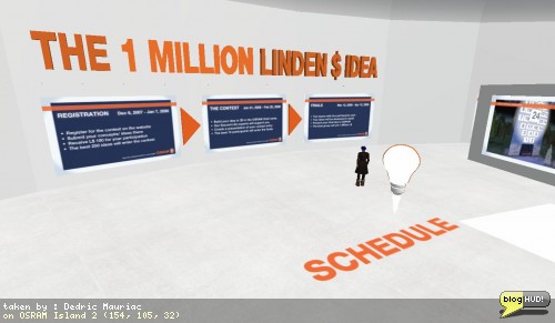 The 1 Million Linden $ Idea